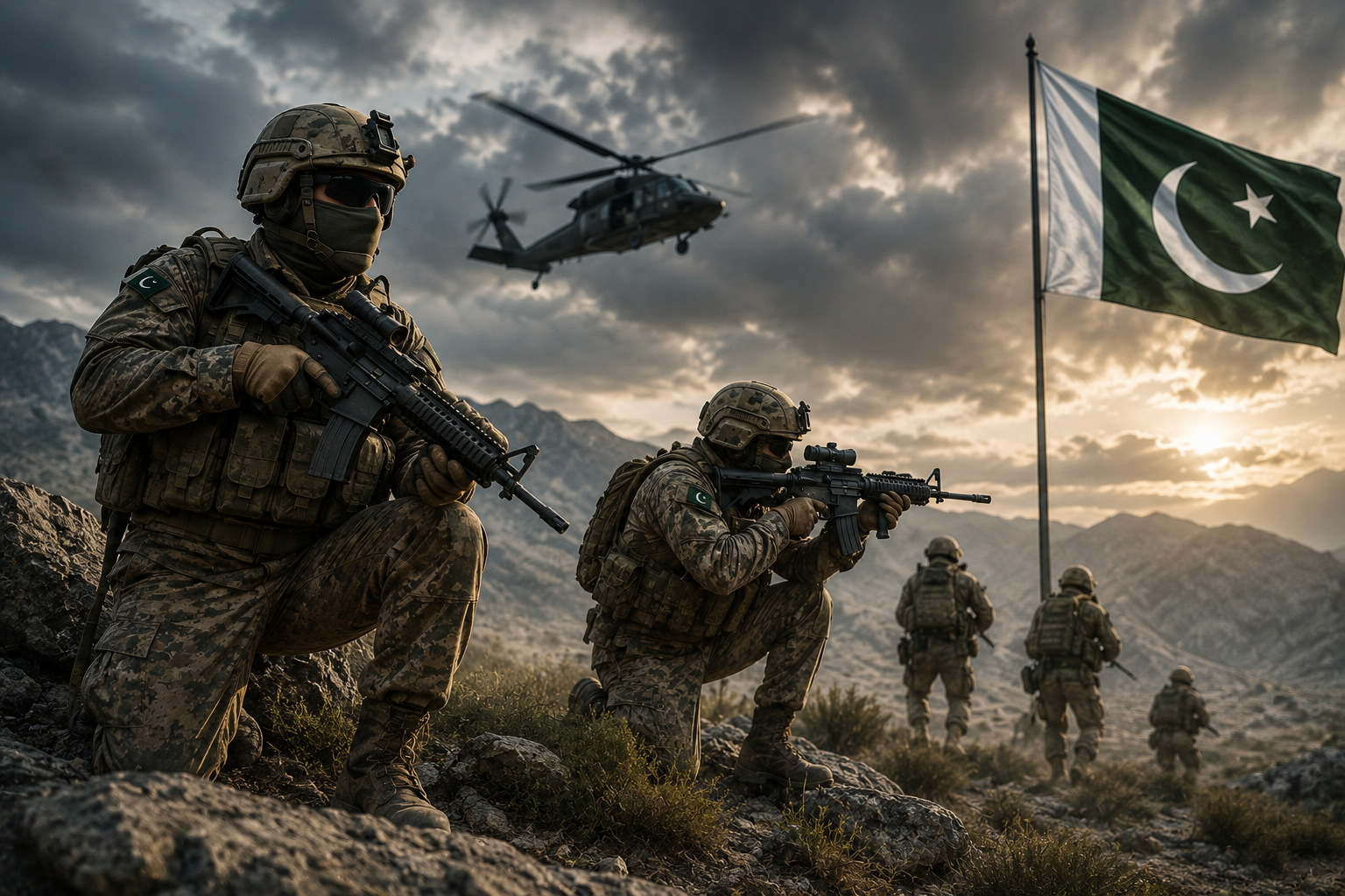 Pakistan Security Forces Kill 32 Militants in Khyber and Nushki Operations